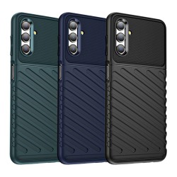 Samsung Galaxy A13 5G Удароустойчив Twill Texture Калъф и Протектор