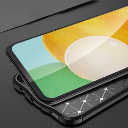 Samsung Galaxy A03 Удароустойчив Litchi Skin Калъф и Протектор