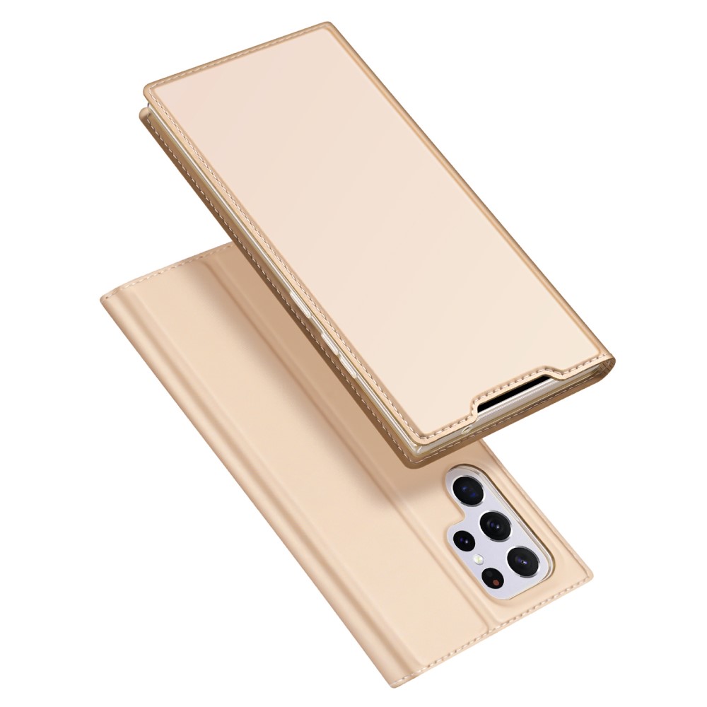 Samsung Galaxy S22 Ultra 5G  DUX DUCIS Кожен Калъф и Протектор