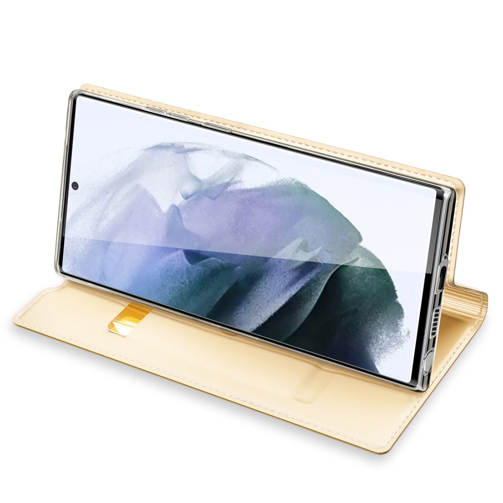 Samsung Galaxy S22 Ultra 5G  DUX DUCIS Кожен Калъф и Протектор