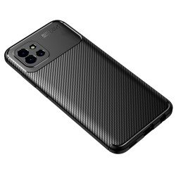 Samsung Galaxy A03 Удароустойчив Carbon Fiber Калъф и Протектор