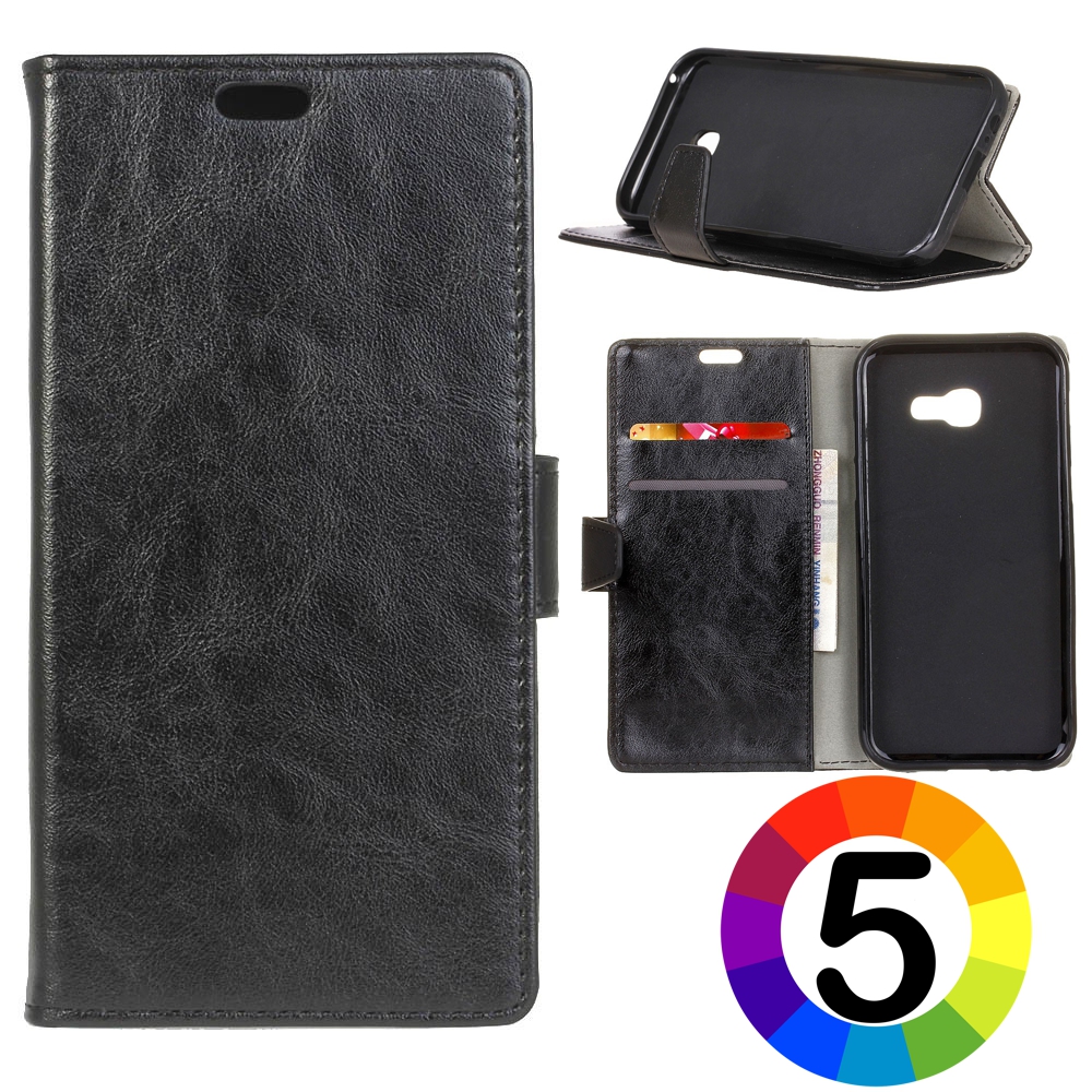 Samsung Galaxy Xcover 4 / 4s Magnetic Кожен Калъф и Протектор
