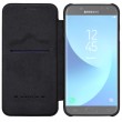 Samsung Galaxy J7 (2017) Nillkin Кожен Калъф и Протектор