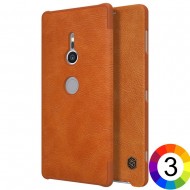 Sony Xperia XZ2 Nillkin Кожен Калъф и Протектор