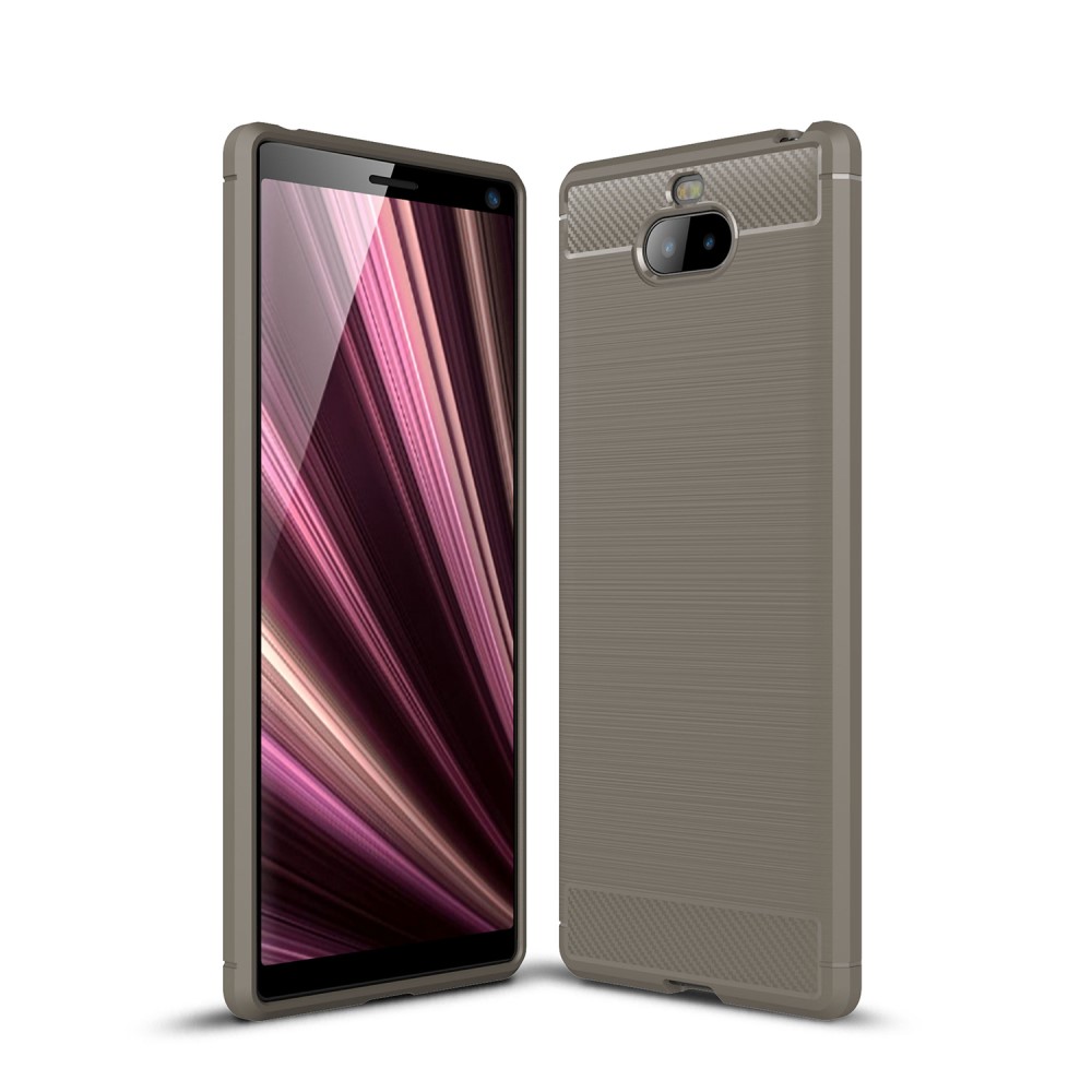 Sony Xperia 10 Carbon Fiber Калъф и Протектор