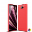 Sony Xperia 10 Carbon Fiber Калъф и Протектор