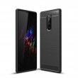Sony Xperia 1 Carbon Fiber Удароустойчив Калъф и Протектор