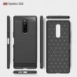 Sony Xperia 1 Carbon Fiber Удароустойчив Калъф и Протектор