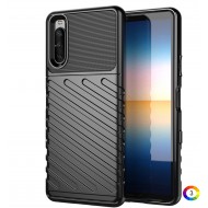 Sony Xperia 10 III Удароустойчив Twill Texture Калъф и Протектор