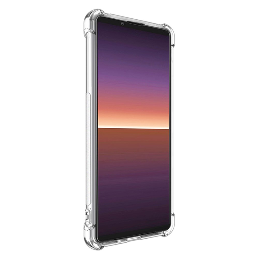 Sony Xperia 10 III Удароустойчив IMAK Силиконов Калъф и Протектор