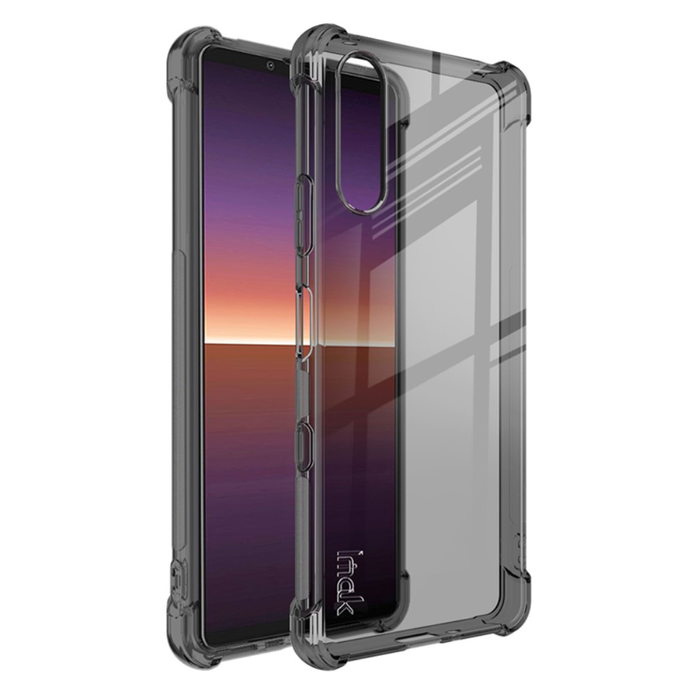 Sony Xperia 10 III Удароустойчив IMAK Силиконов Калъф и Протектор