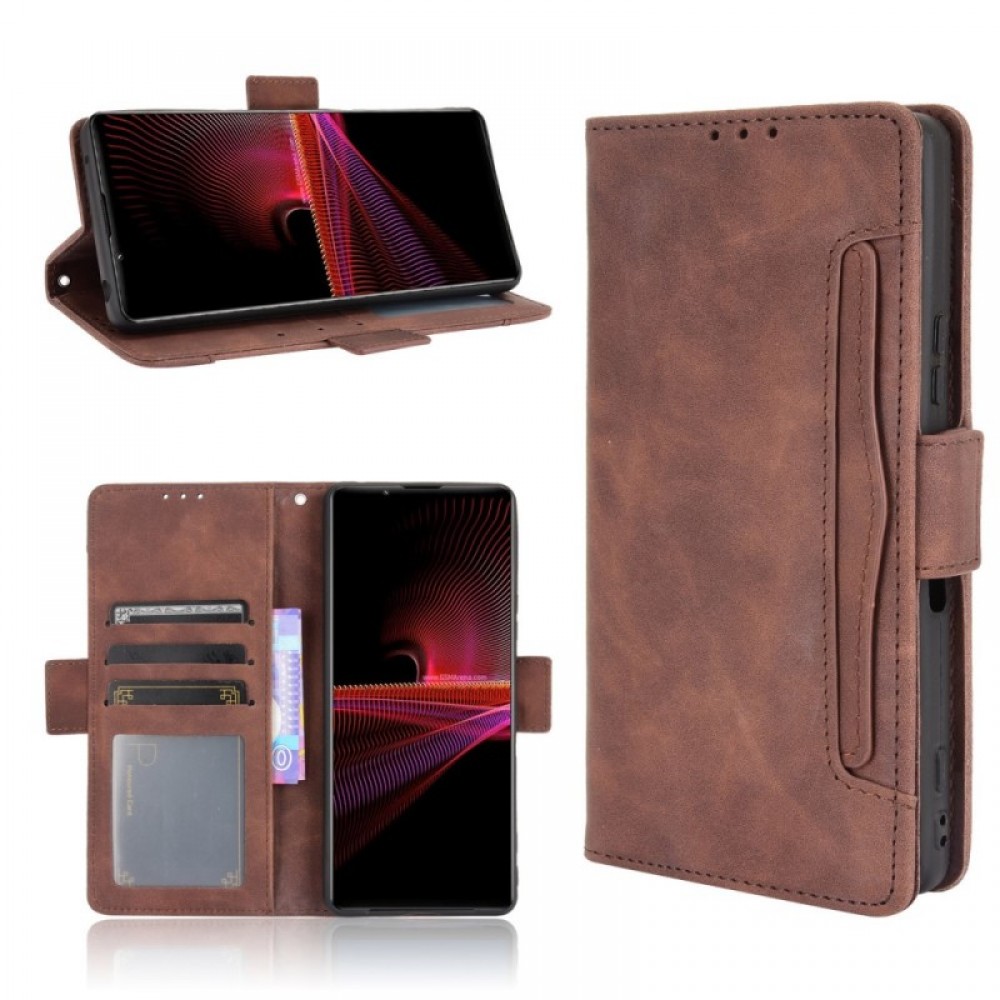 Sony Xperia 1 III Wallet Калъф и Протектор