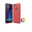 HTC Desire 12+/12 Plus Удароустойчив Carbon Fiber Калъф и Протектор