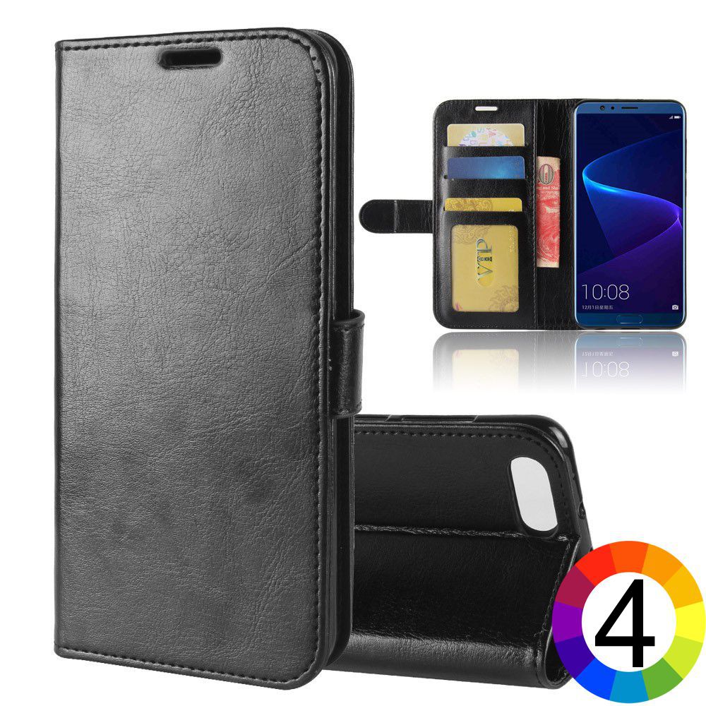 Huawei Honor V10 / View 10 Magnetic Wallet Кожен Калъф и Протектор