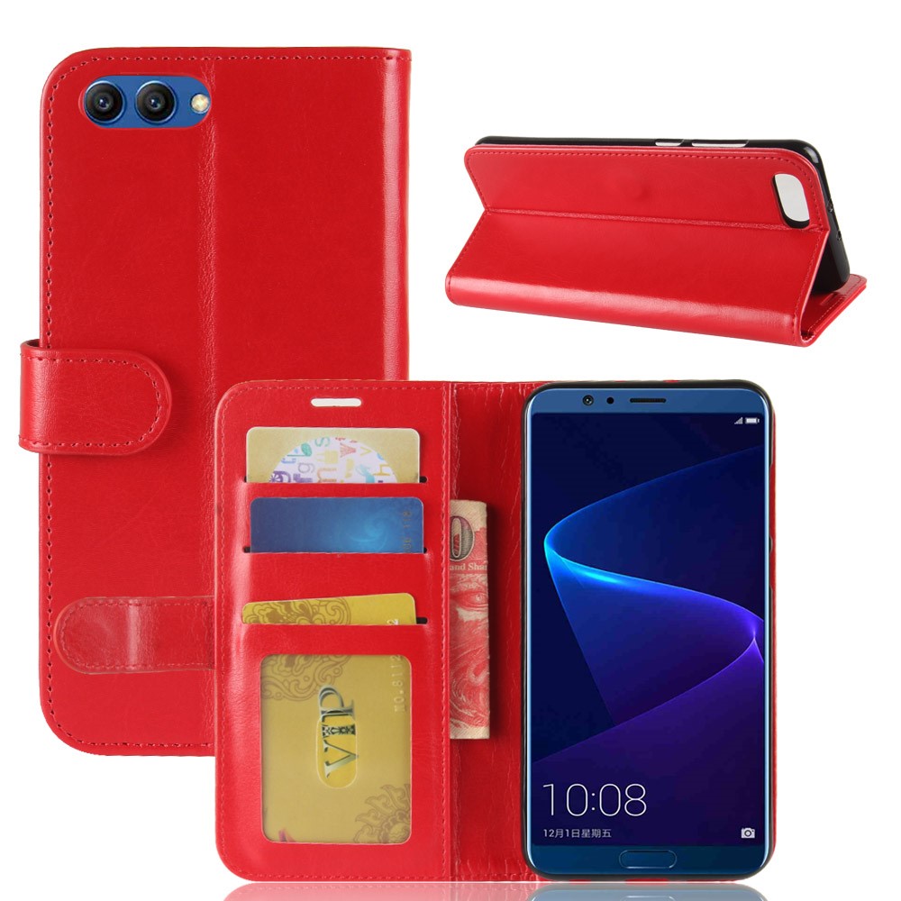 Huawei Honor V10 / View 10 Magnetic Wallet Кожен Калъф и Протектор