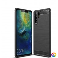 Huawei P30 Pro Удароустойчив Carbon Fiber Калъф и Протектор