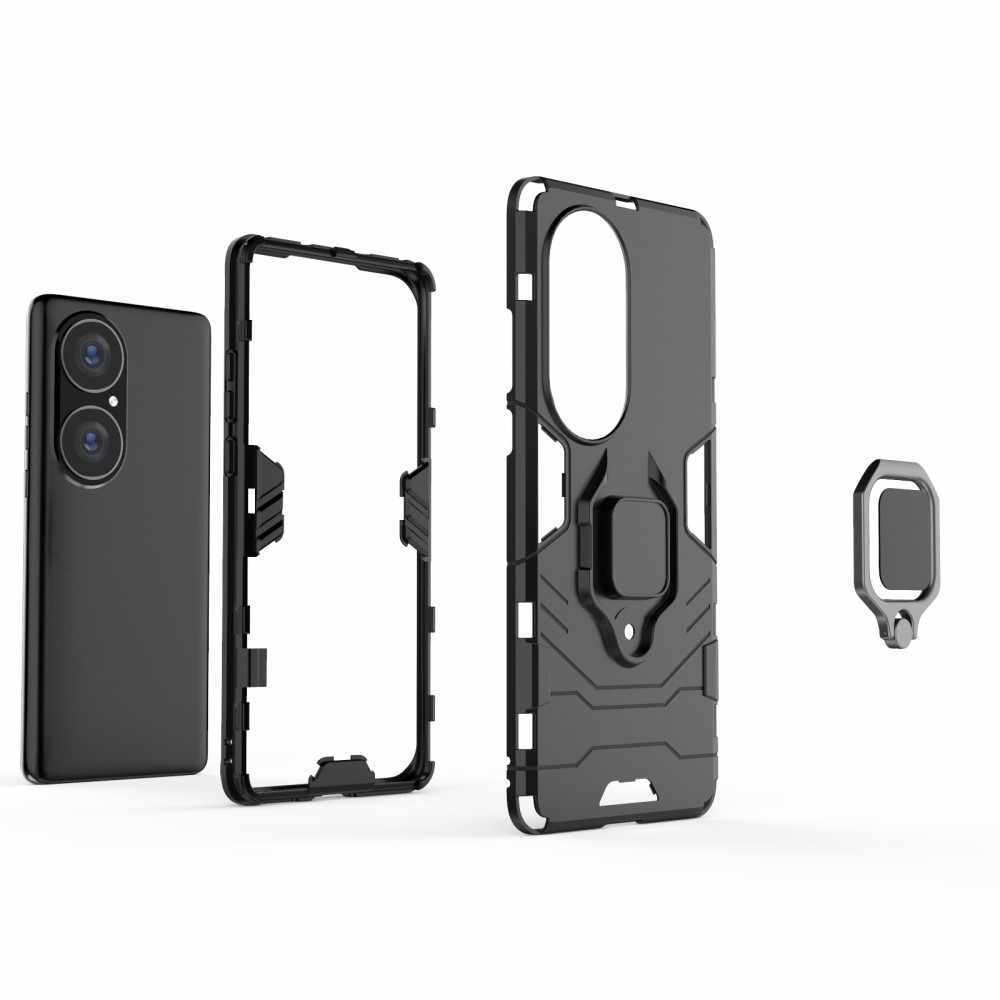 Huawei P50 Pro Удароустойчив Ring Holder Калъф и Протектор