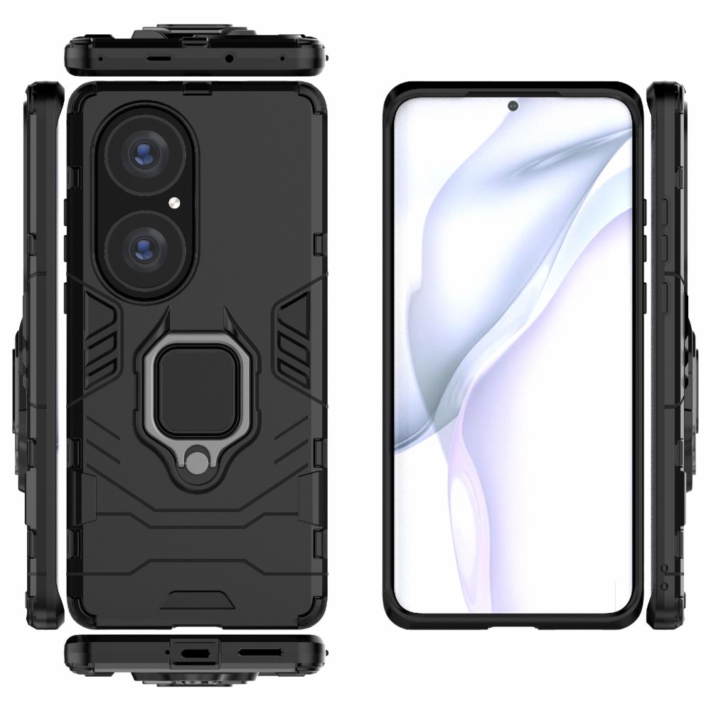 Huawei P50 Pro Удароустойчив Ring Holder Калъф и Протектор