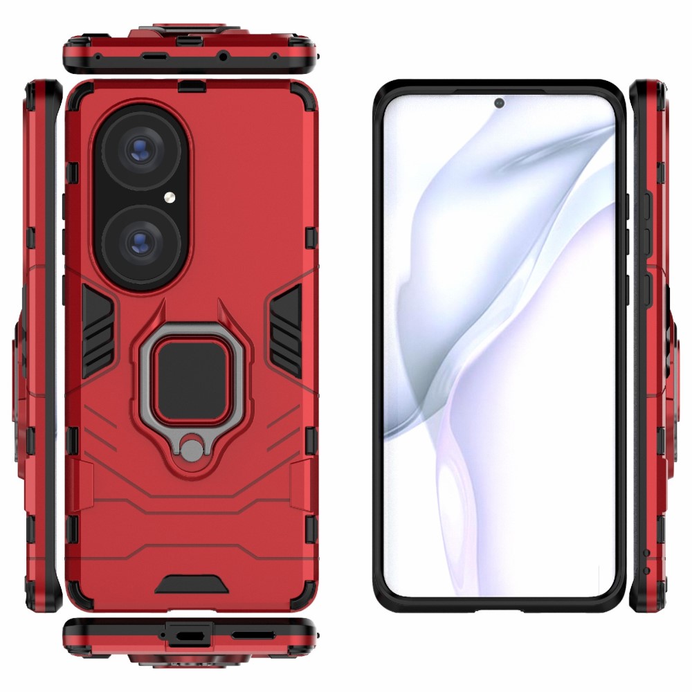 Huawei P50 Pro Удароустойчив Ring Holder Калъф и Протектор