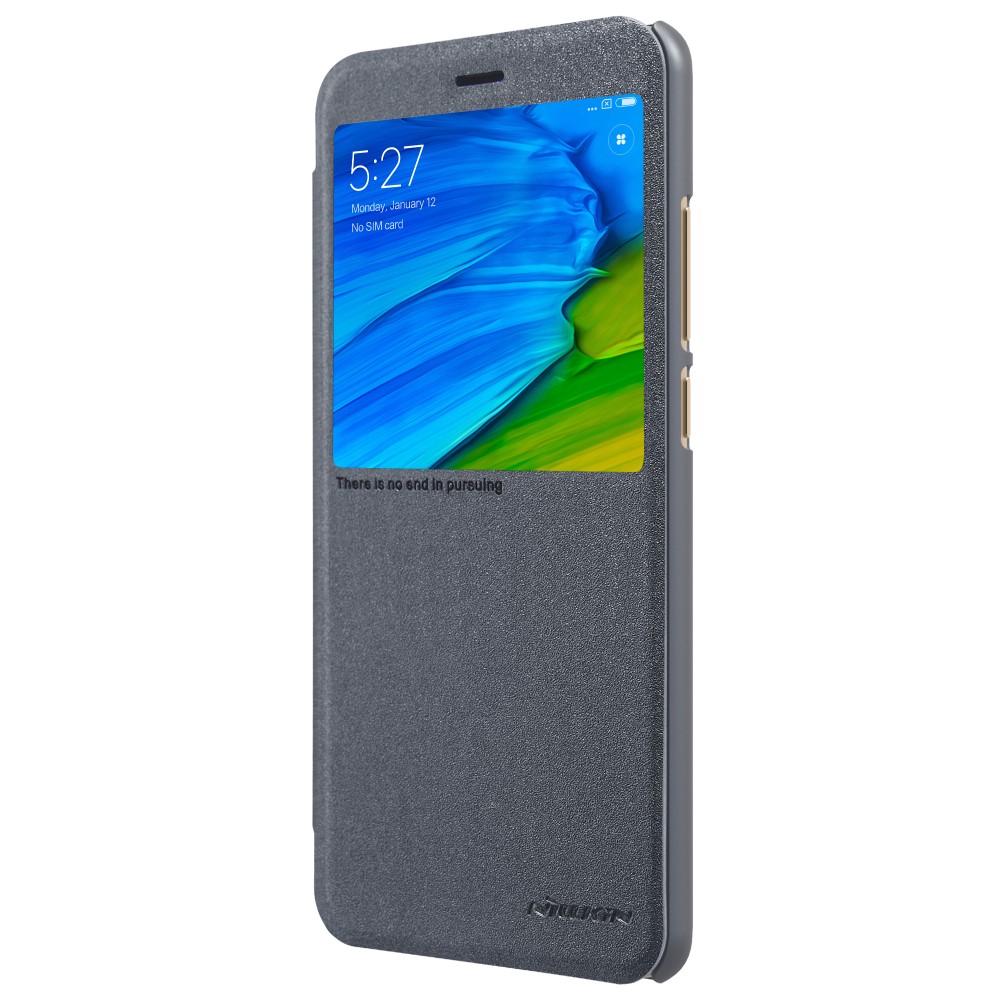 Xiaomi Redmi Note 5 Pro   Nillkin Кожен Калъф и Протектор