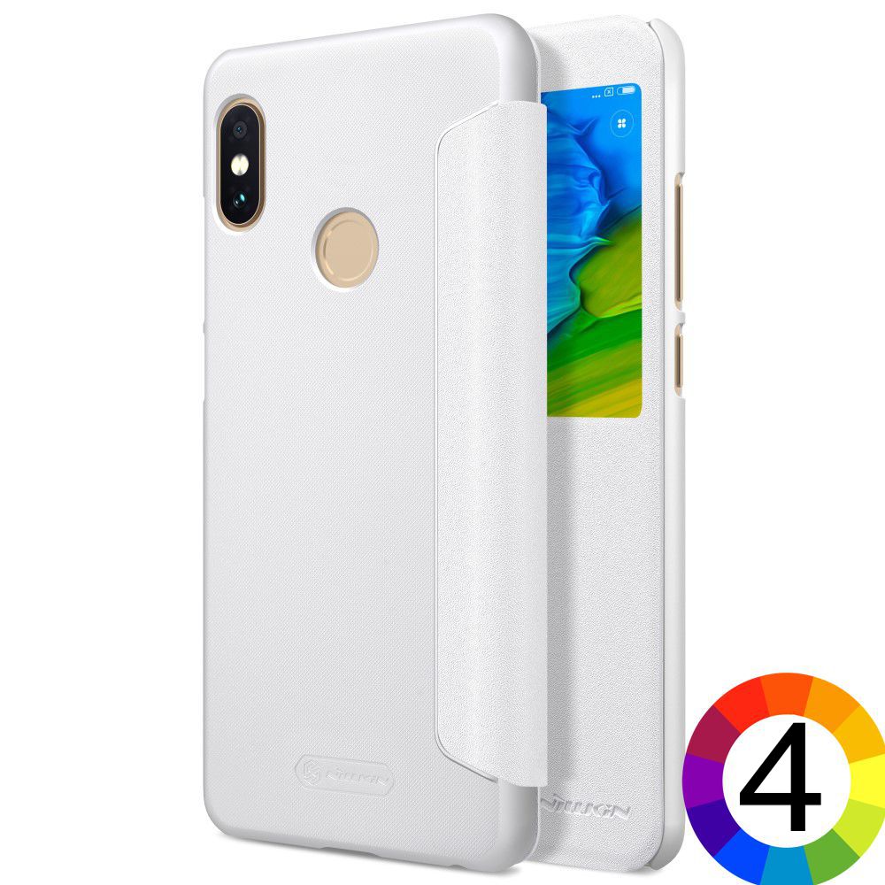 Xiaomi Redmi Note 5 Pro   Nillkin Кожен Калъф и Протектор