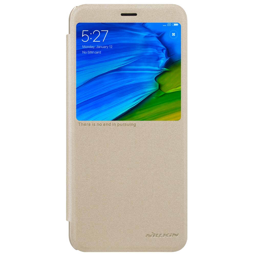 Xiaomi Redmi Note 5 Pro   Nillkin Кожен Калъф и Протектор