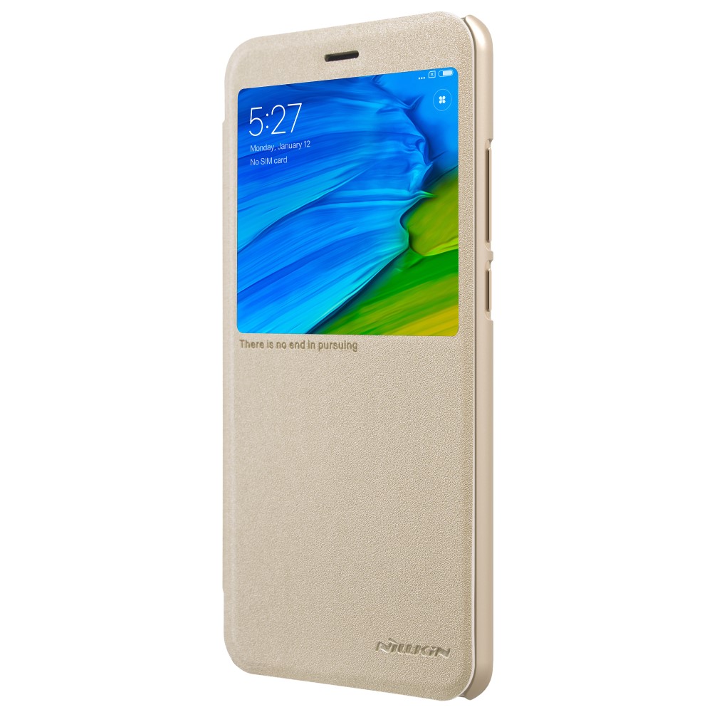 Xiaomi Redmi Note 5 Pro   Nillkin Кожен Калъф и Протектор