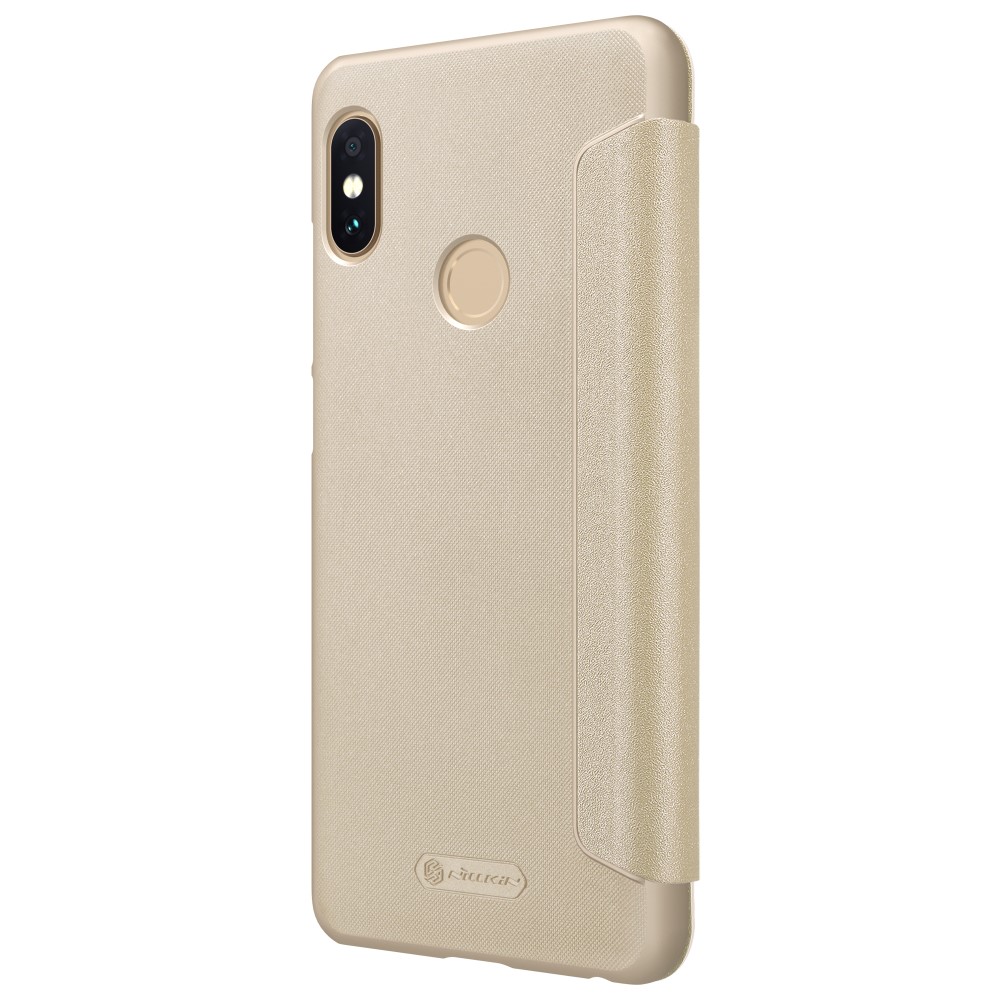 Xiaomi Redmi Note 5 Pro   Nillkin Кожен Калъф и Протектор