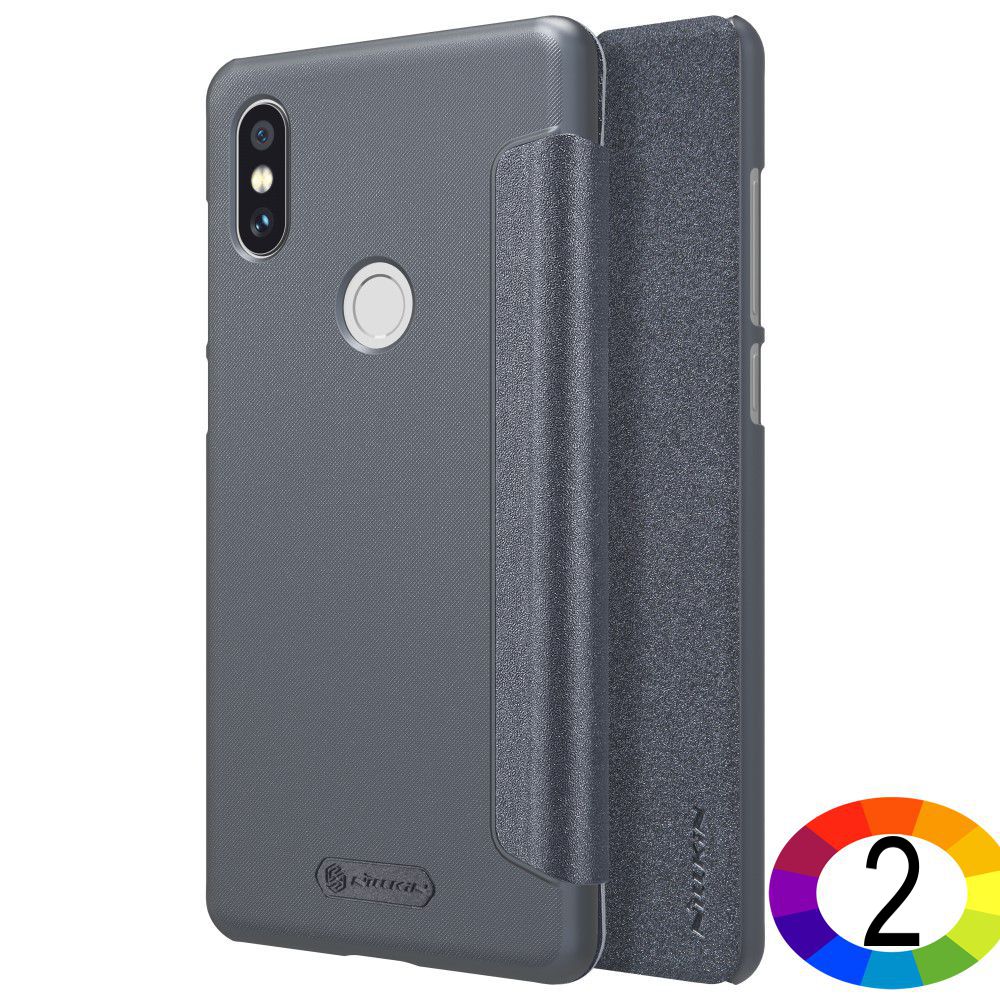 Xiaomi Mi Mix 2s Nillkin Кожен Калъф и Протектор