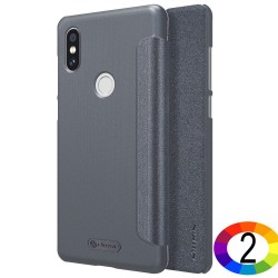 Xiaomi Mi Mix 2s Nillkin Кожен Калъф и Протектор