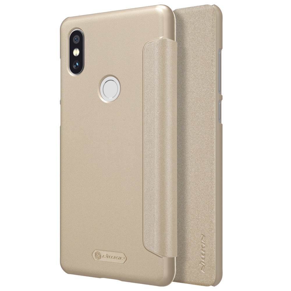 Xiaomi Mi Mix 2s Nillkin Кожен Калъф и Протектор