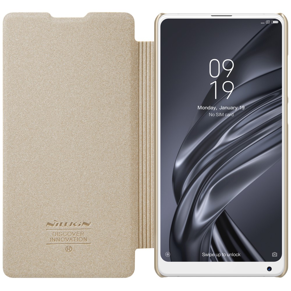 Xiaomi Mi Mix 2s Nillkin Кожен Калъф и Протектор