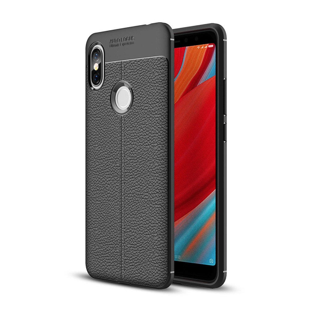 Xiaomi Redmi S2 / Y2  Удароустойчив Litchi Skin Калъф и Протектор