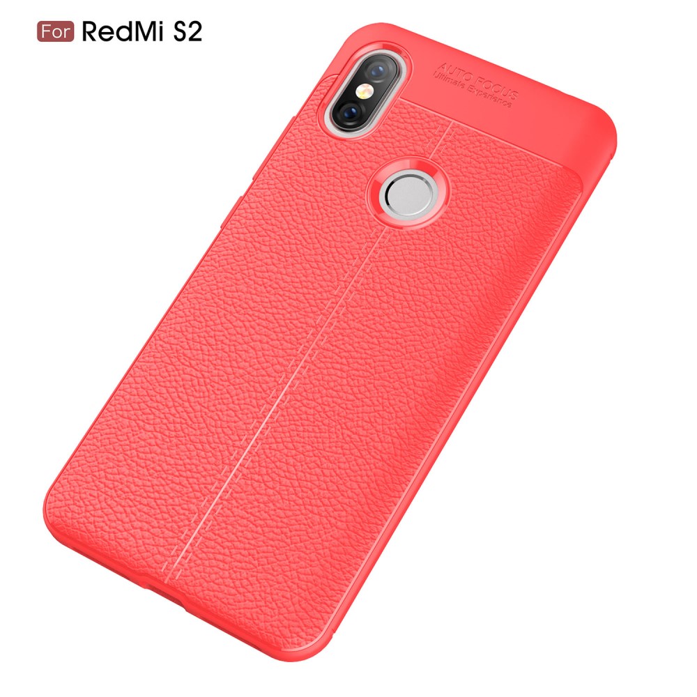 Xiaomi Redmi S2 / Y2  Удароустойчив Litchi Skin Калъф и Протектор