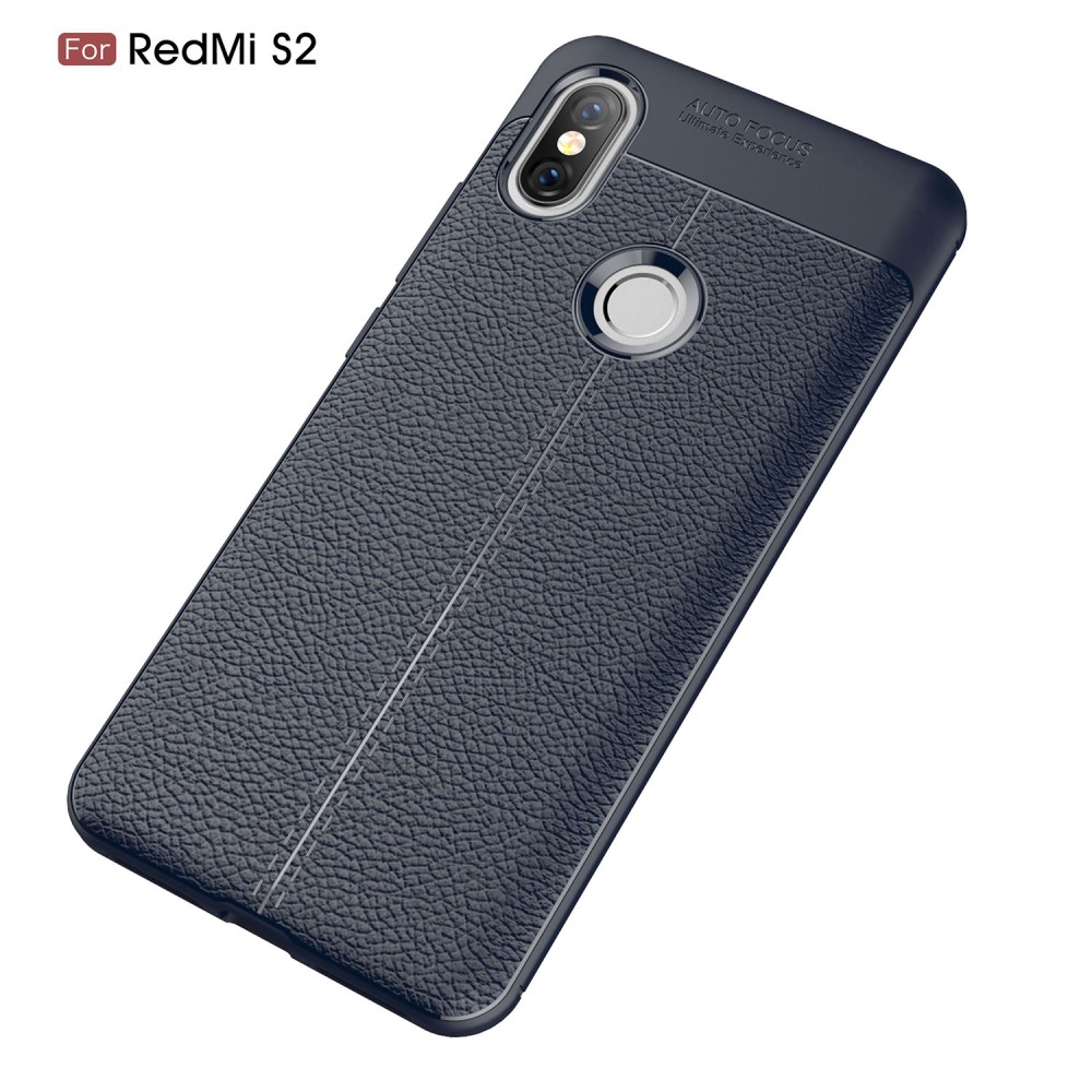Xiaomi Redmi S2 / Y2  Удароустойчив Litchi Skin Калъф и Протектор
