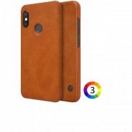 Xiaomi Mi A2 Lite Nillkin Кожен Калъф и Протектор