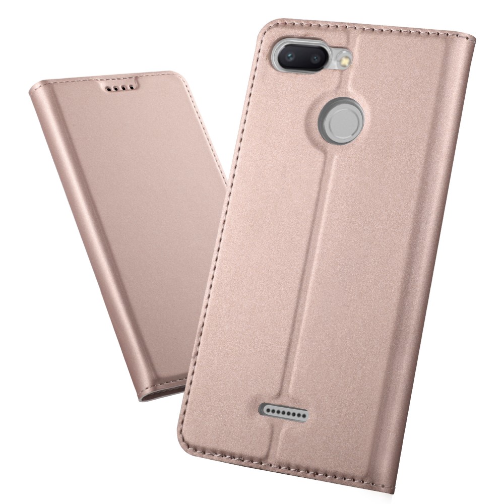 Xiaomi Redmi 6 Wallet Кожен Калъф и Протектор