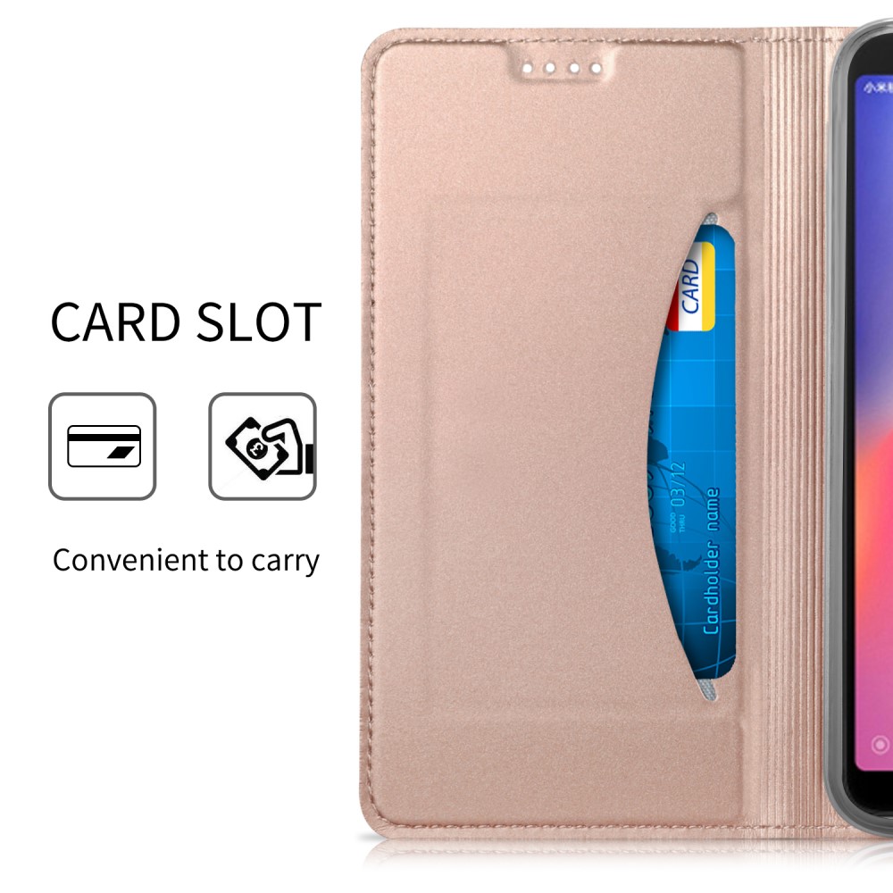 Xiaomi Redmi 6 Wallet Кожен Калъф и Протектор
