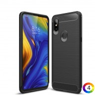 Xiaomi Mi Mix 3 Carbon Fiber Калъф и Протектор