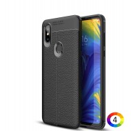 Xiaomi Mi Mix 3 Удароустойчив Litchi Skin Калъф и Протектор