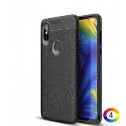 Xiaomi Mi Mix 3 Удароустойчив Litchi Skin Калъф и Протектор