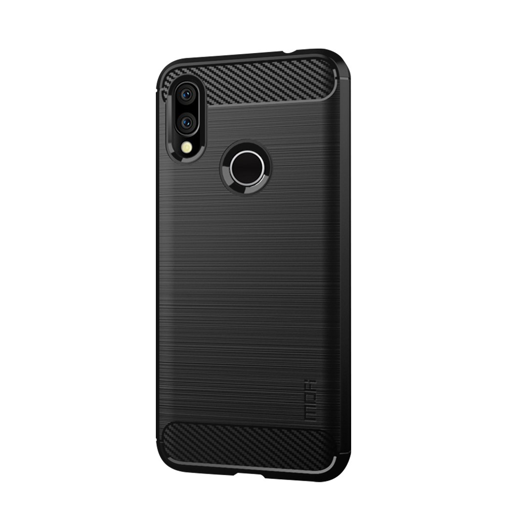 Xiaomi Redmi 7 MOFI Carbon Fiber Калъф и Протектор