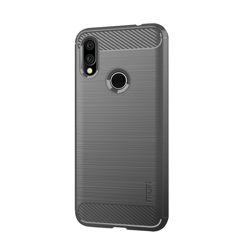 Xiaomi Redmi 7 MOFI Carbon Fiber Калъф и Протектор