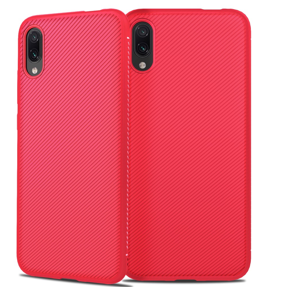 Xiaomi Redmi 7A Удароустойчив Carbon Fiber Калъф и Протектор