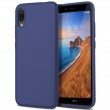 Xiaomi Redmi 7A Удароустойчив Carbon Fiber Калъф и Протектор