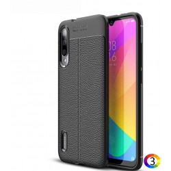 Xiaomi Mi CC9e / Xiaomi Mi A3  Удароустойчив Litchi Skin Калъф и Протектор