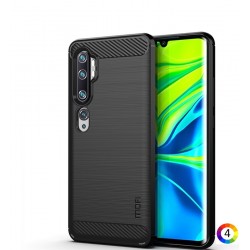 Xiaomi Mi CC9 Pro / Note 10 / Note 10 Pro Удароустойчив MOFI Carbon Fiber Калъф и Протектор