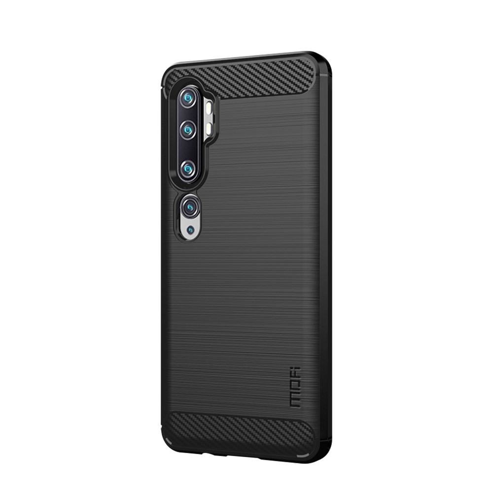 Xiaomi Mi CC9 Pro / Note 10 / Note 10 Pro Удароустойчив MOFI Carbon Fiber Калъф и Протектор