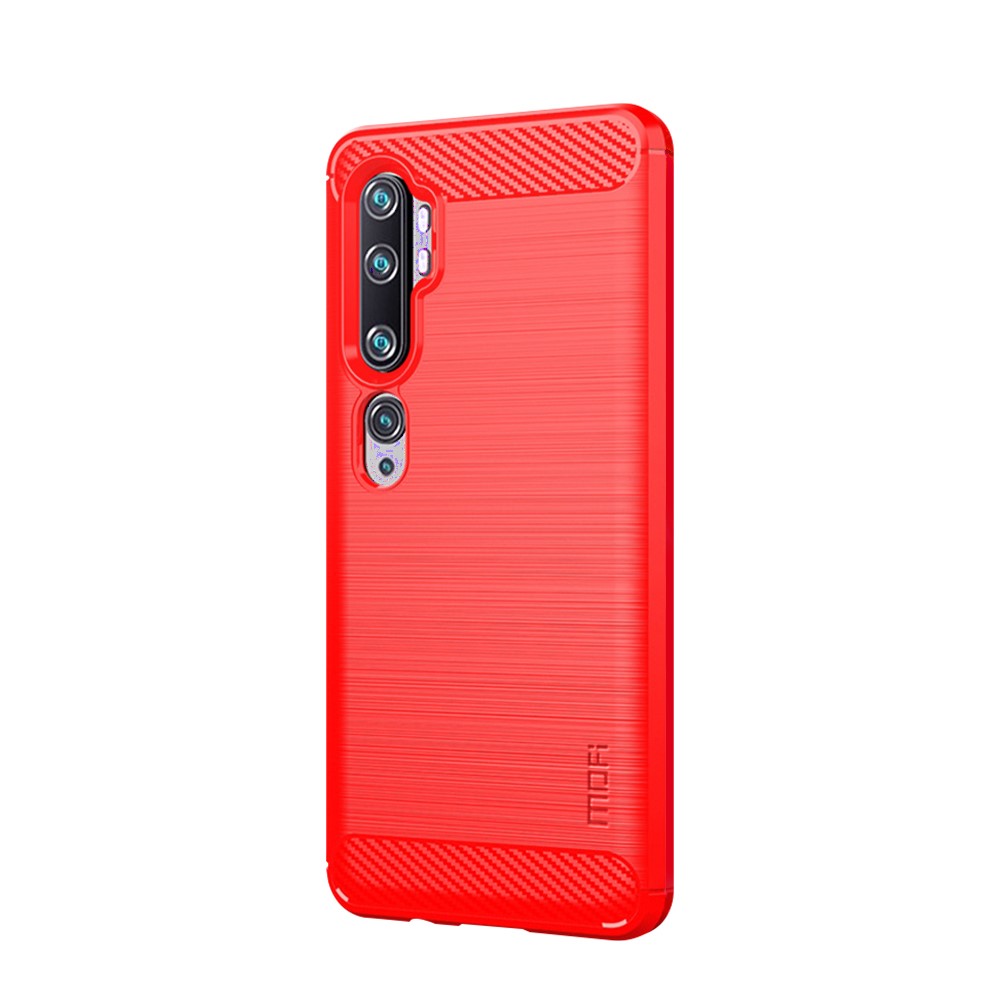Xiaomi Mi CC9 Pro / Note 10 / Note 10 Pro Удароустойчив MOFI Carbon Fiber Калъф и Протектор