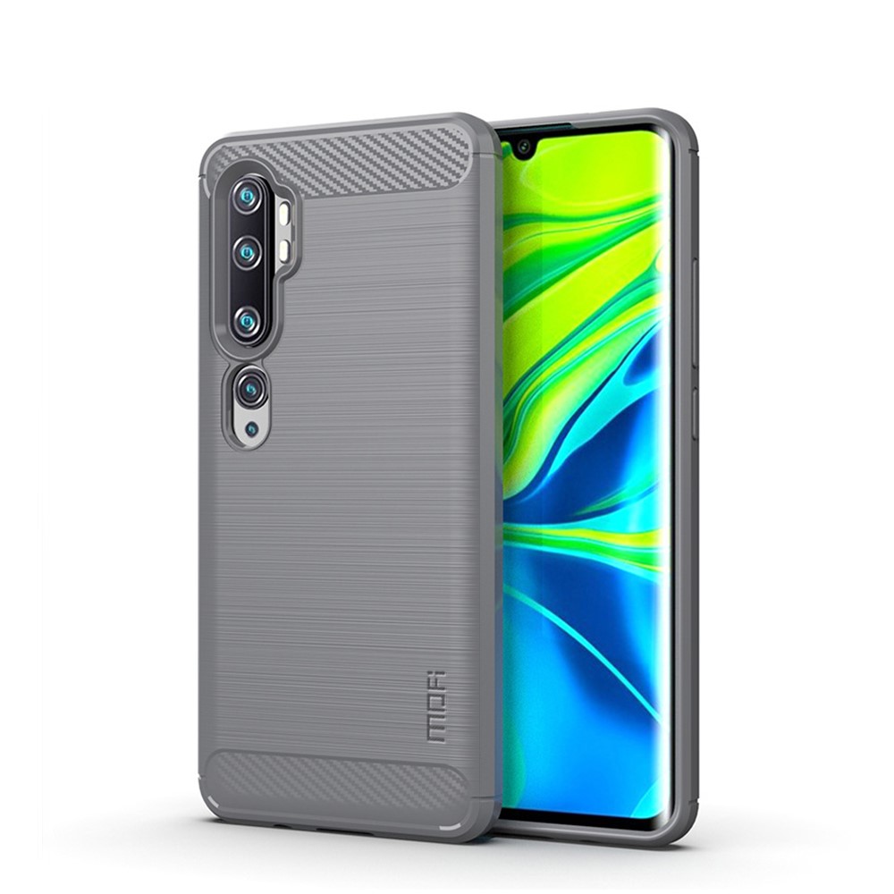 Xiaomi Mi CC9 Pro / Note 10 / Note 10 Pro Удароустойчив MOFI Carbon Fiber Калъф и Протектор